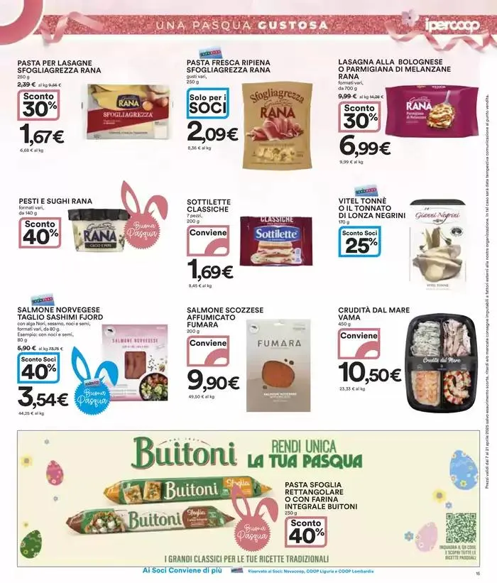 40 prodotti al 40% di sconto da 7 aprile a 21 aprile di 2025 - Pagina del volantino 15