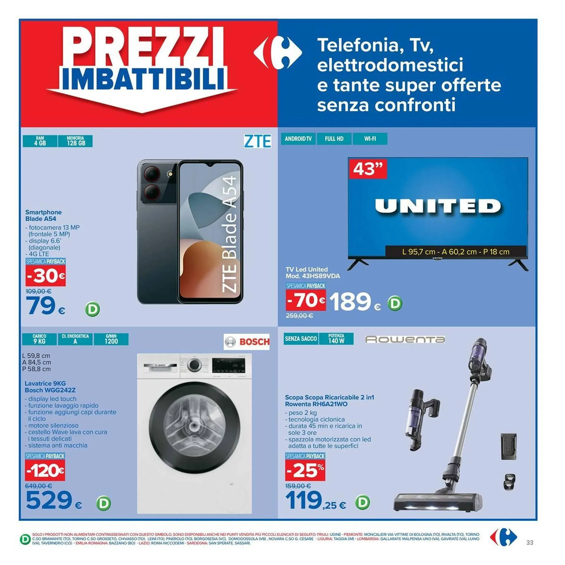 Volantino Carrefour Iper da 24 luglio a 6 agosto di 2025 - Pagina del volantino 33