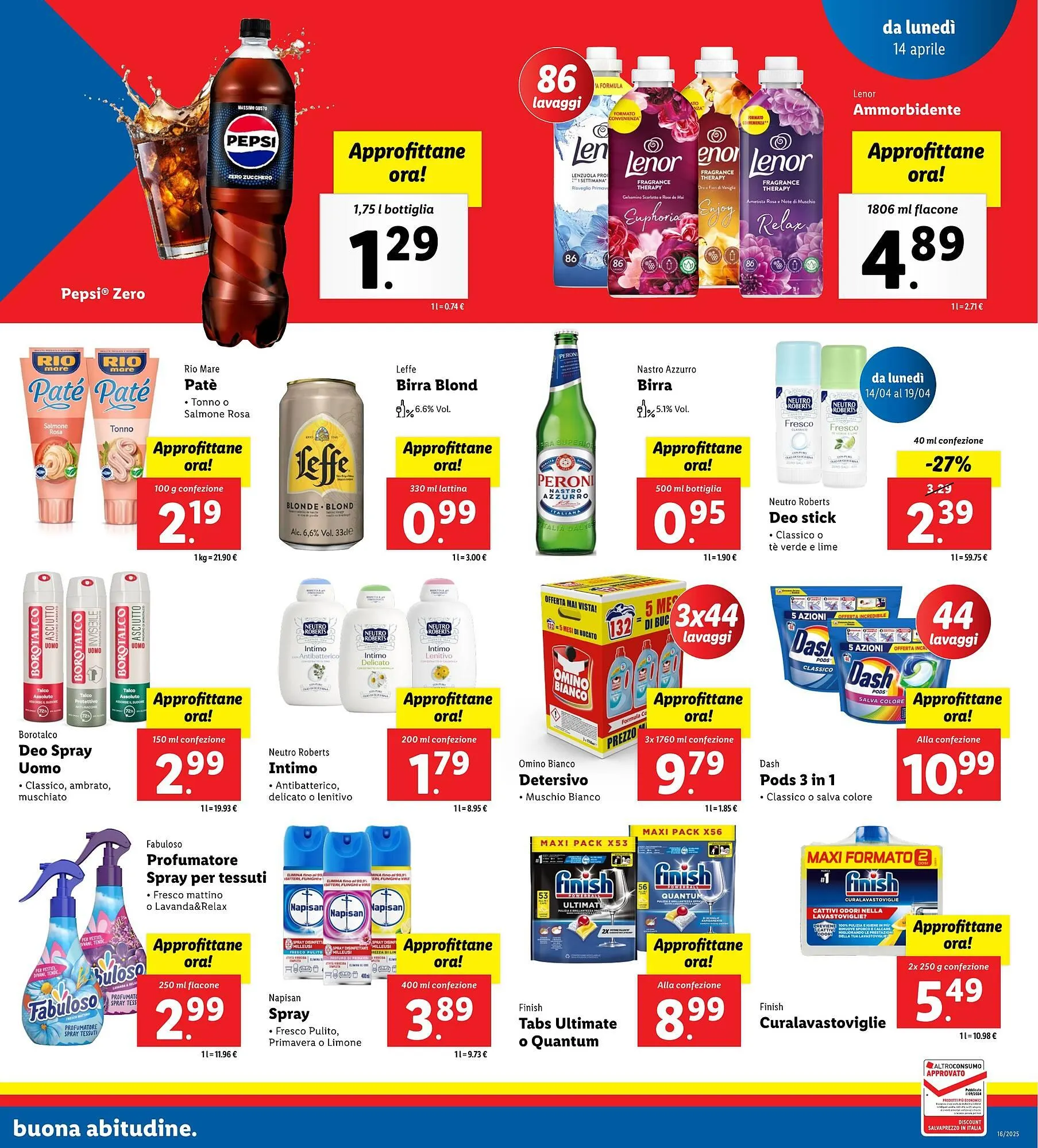 Volantino Lidl da 14 aprile a 19 aprile di 2025 - Pagina del volantino 17