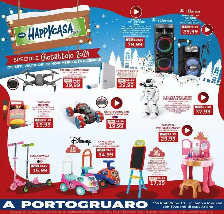 Speciale Giocattolo - Portogruaro da 28 novembre a 24 dicembre di 2024 - Pagina del volantino 1