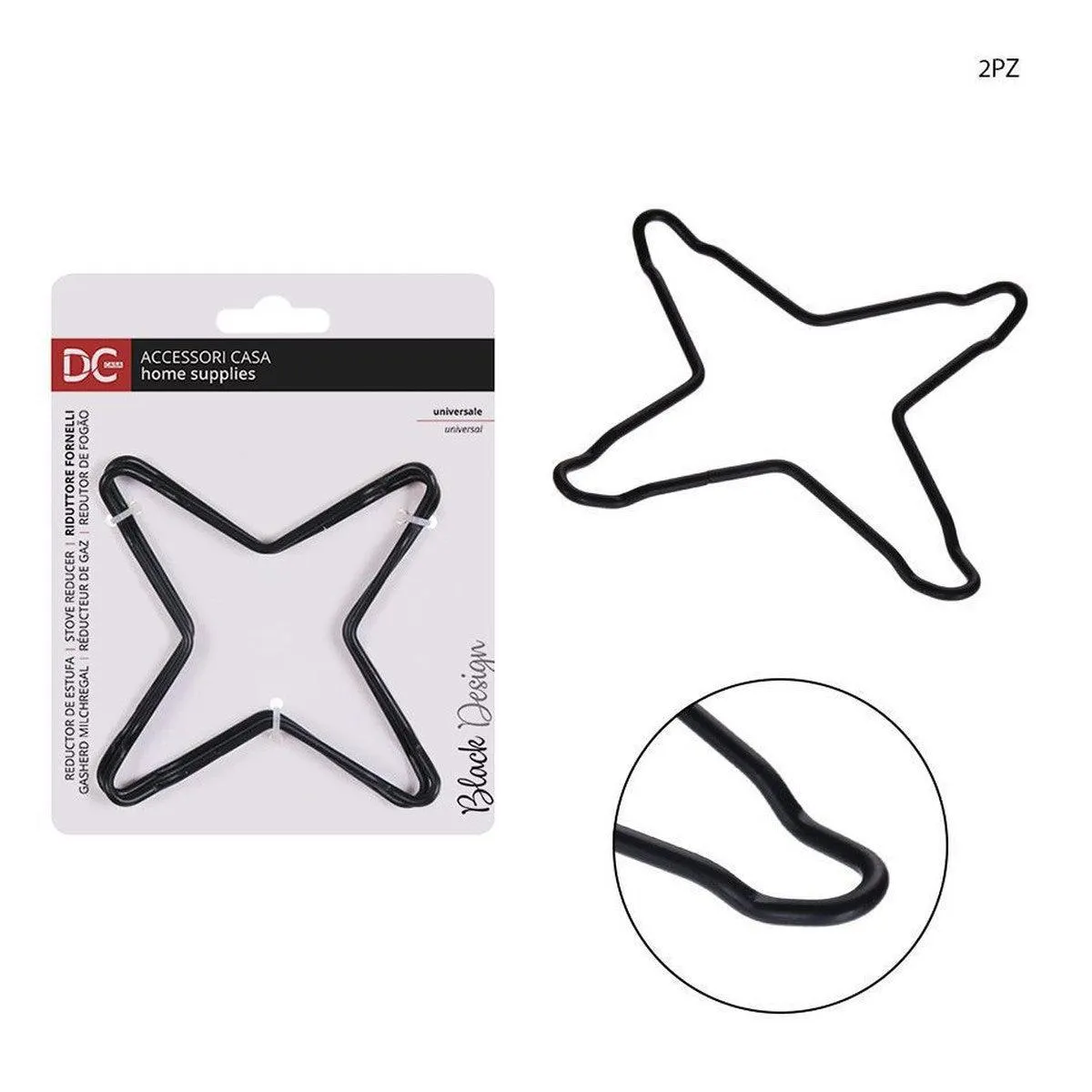 Dc - L/Black Design Stove Reducer