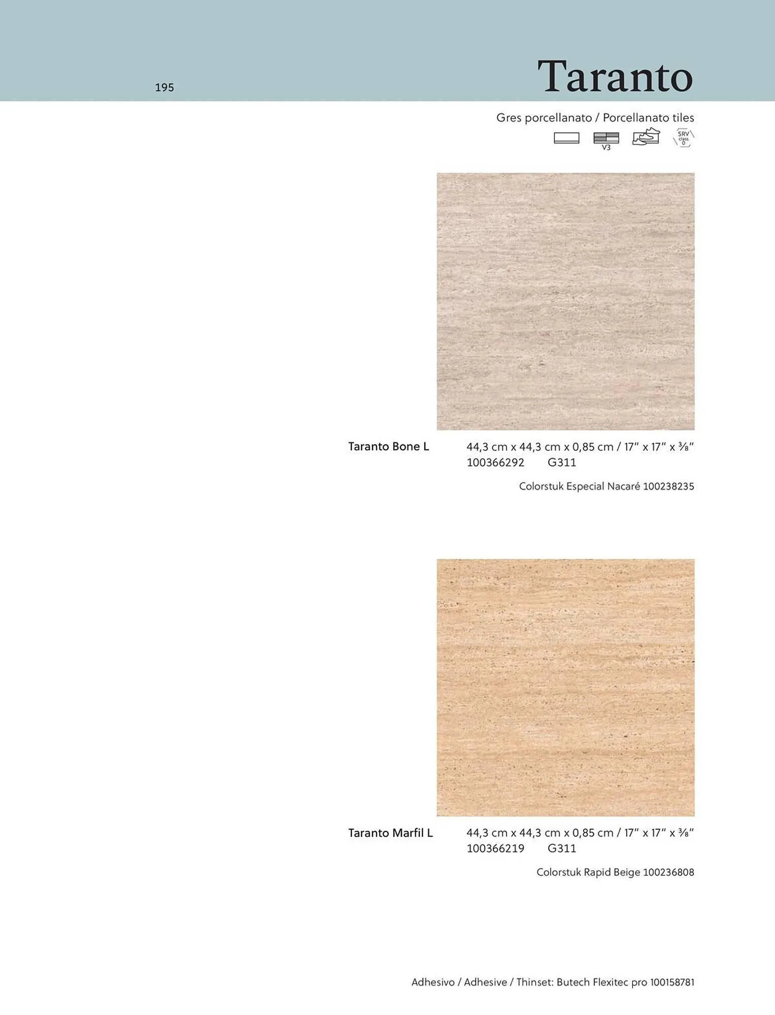 Catalogue Porcelanosa du 27 juin au 31 décembre 2025 - Catalogue page 195