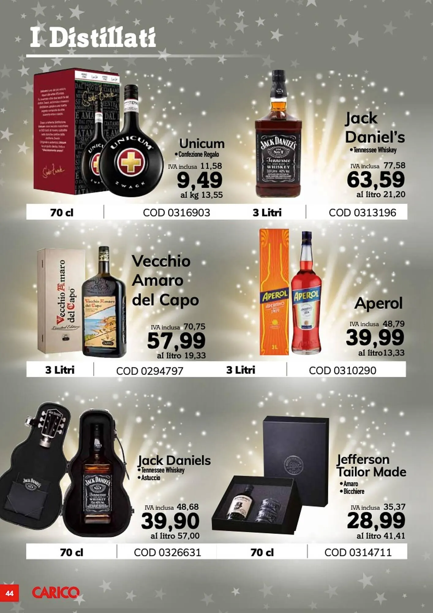 Volantino Carico Cash & Carry da 8 novembre a 21 dicembre di 2025 - Pagina del volantino 44
