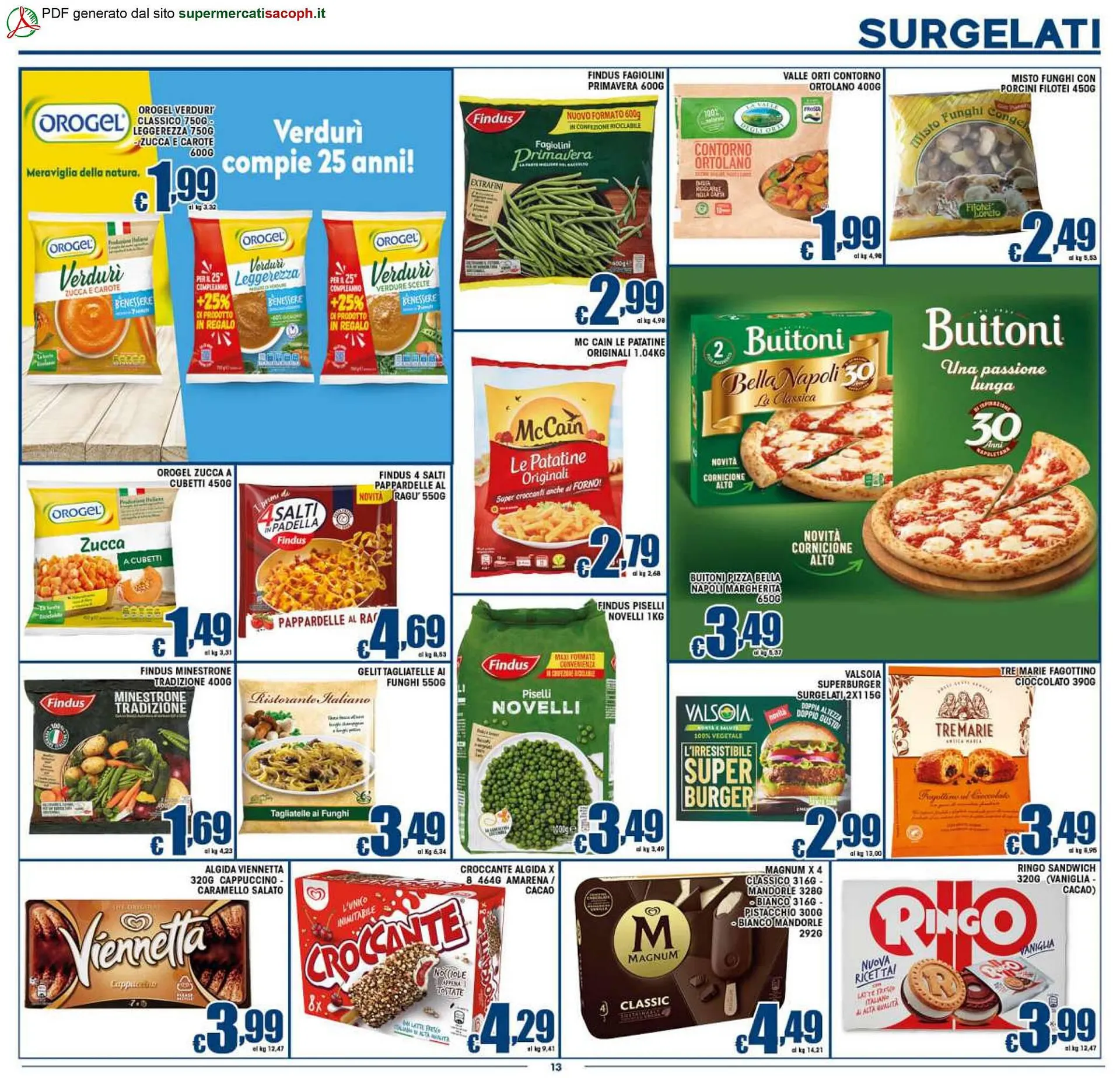 Volantino Sacoph da 24 novembre a 4 dicembre di 2023 - Pagina del volantino 13