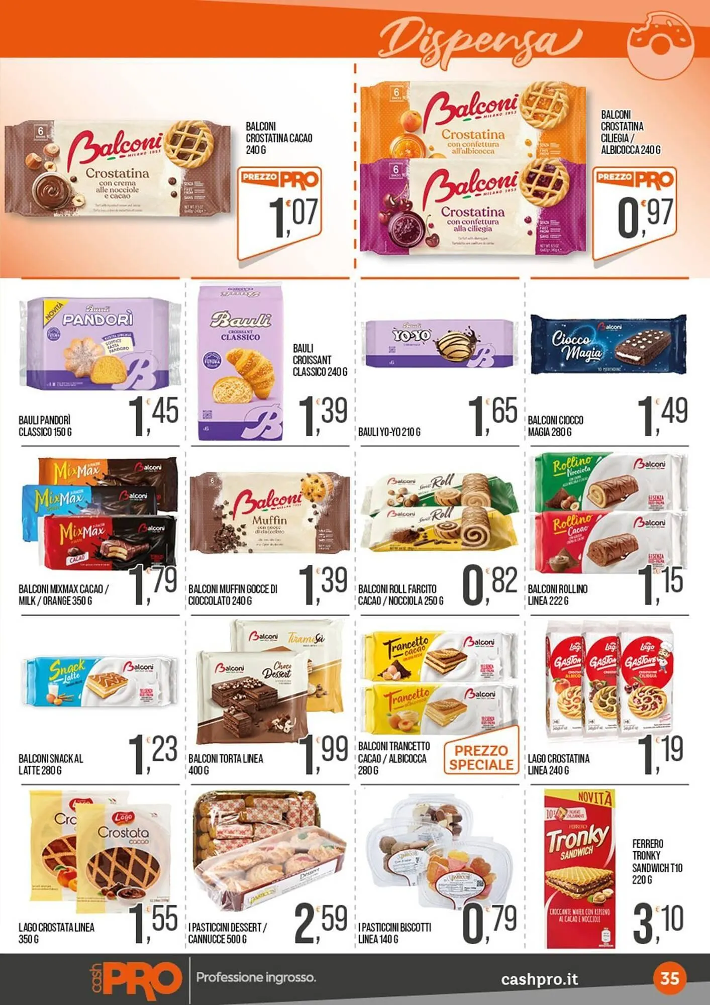 Volantino Cash pro da 23 giugno a 6 luglio di 2025 - Pagina del volantino 35