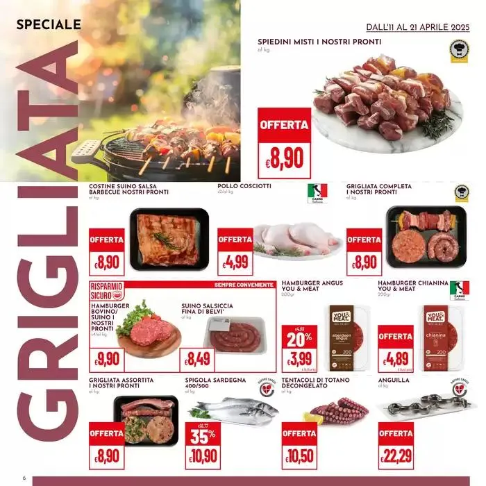 Buona Pasqua da 11 aprile a 21 aprile di 2025 - Pagina del volantino 6