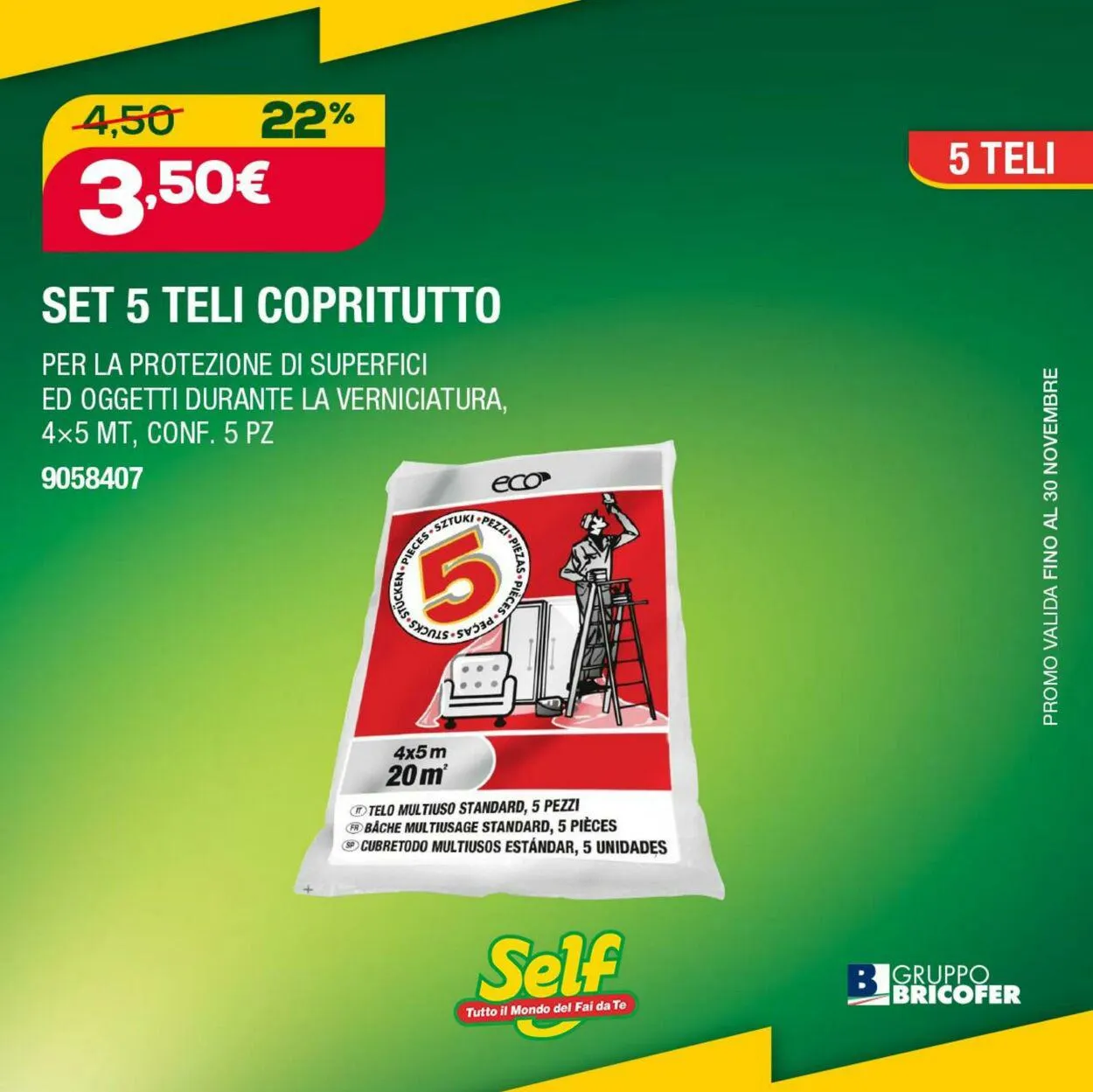 Self Volantino attuale da 18 novembre a 26 novembre di 2023 - Pagina del volantino 4