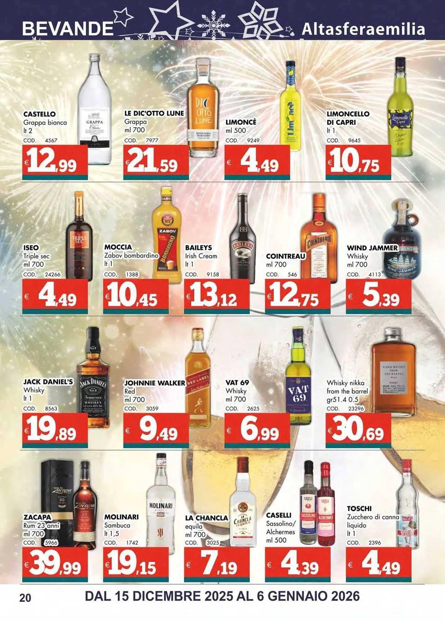 Volantino Altasfera da 15 dicembre a 6 gennaio di 2026 - Pagina del volantino 20