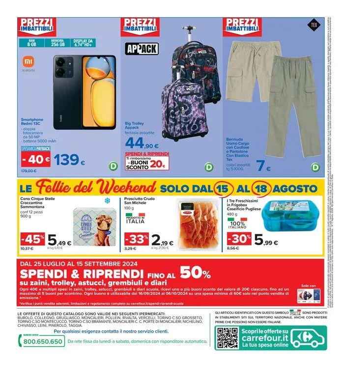 Offerte di ferragosto da 8 agosto a 21 agosto di 2024 - Pagina del volantino 30