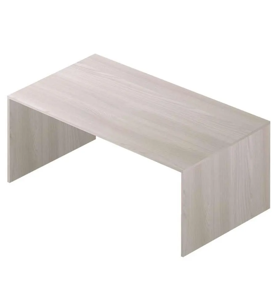 SCRIVANIA RIFINITA IN OLMO, 150x73x73 CM