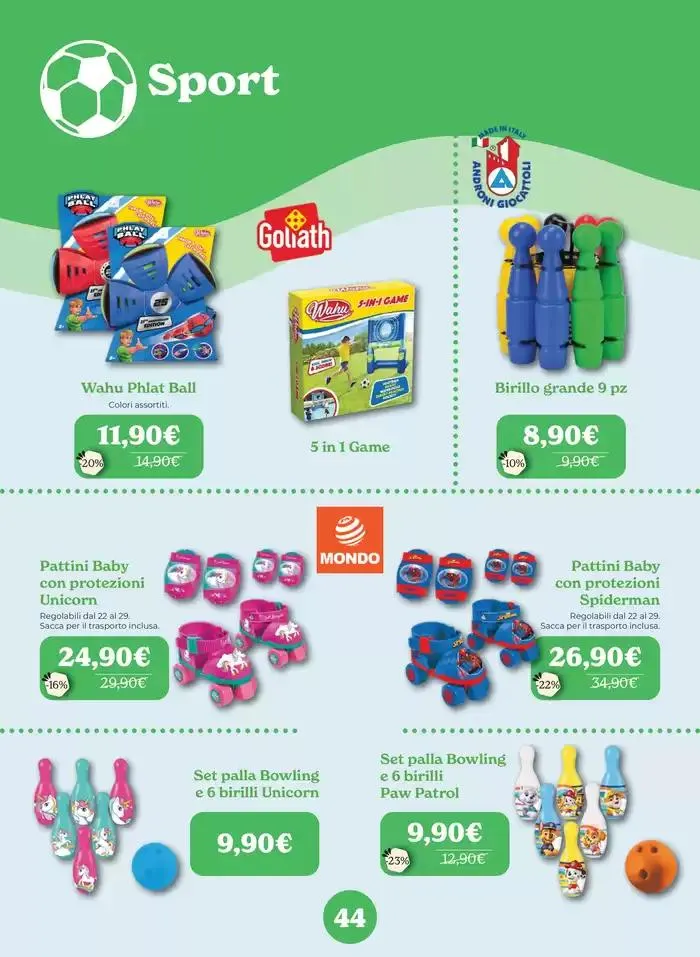 Sole gioco e avventura! da 4 aprile a 31 dicembre di 2025 - Pagina del volantino 44