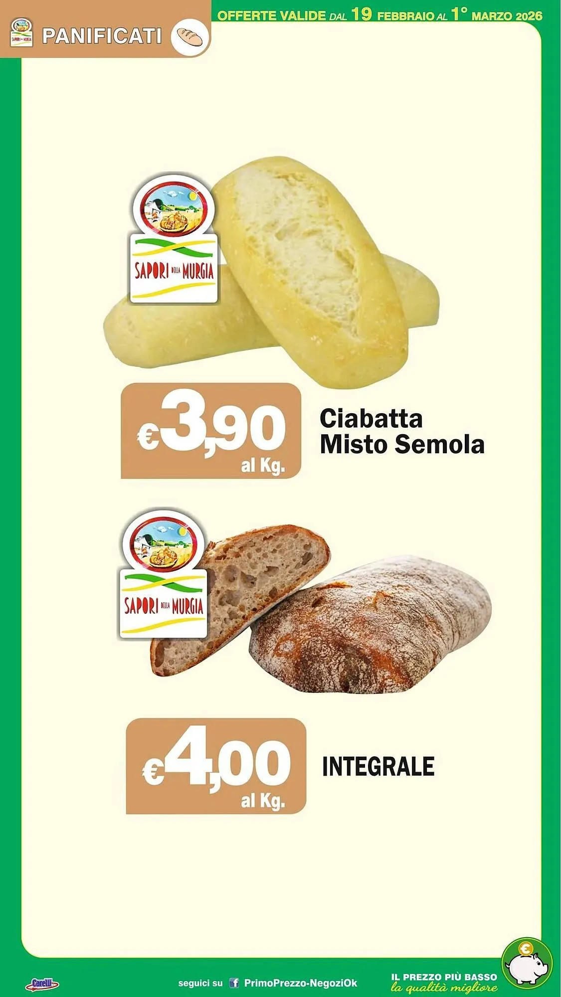 Volantino Primo Prezzo da 19 febbraio a 1 marzo di 2026 - Pagina del volantino 41