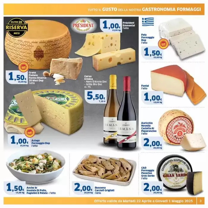 Nuova apertura da 22 aprile a 1 maggio di 2025 - Pagina del volantino 3