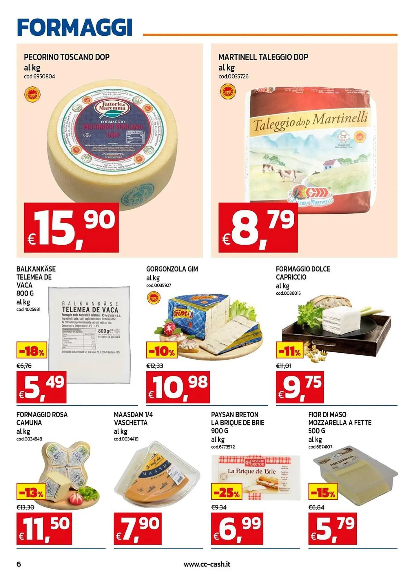 Volantino C+C Italmarket da 20 ottobre a 2 novembre di 2025 - Pagina del volantino 6