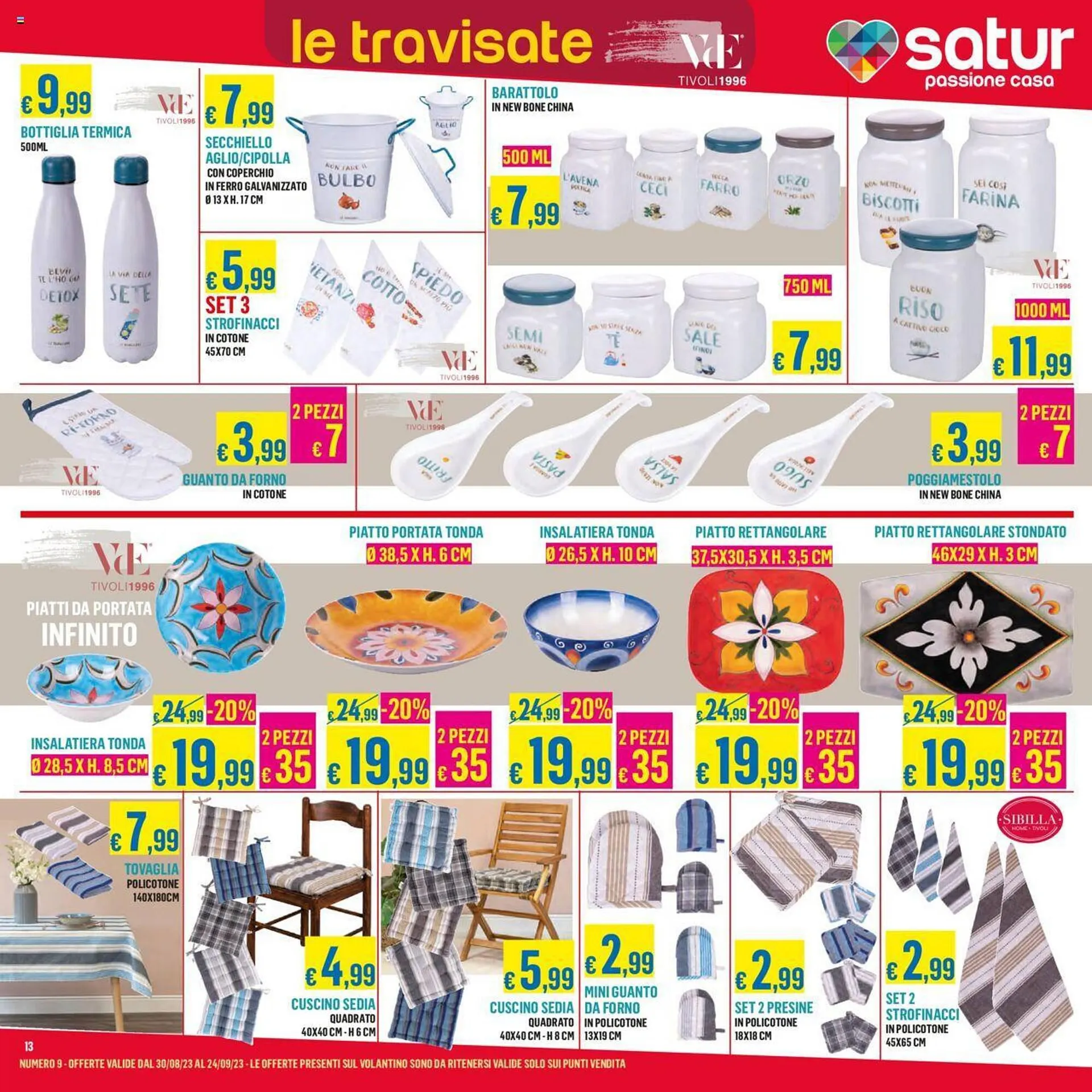 Volantino Satur da 30 agosto a 24 settembre di 2023 - Pagina del volantino 13