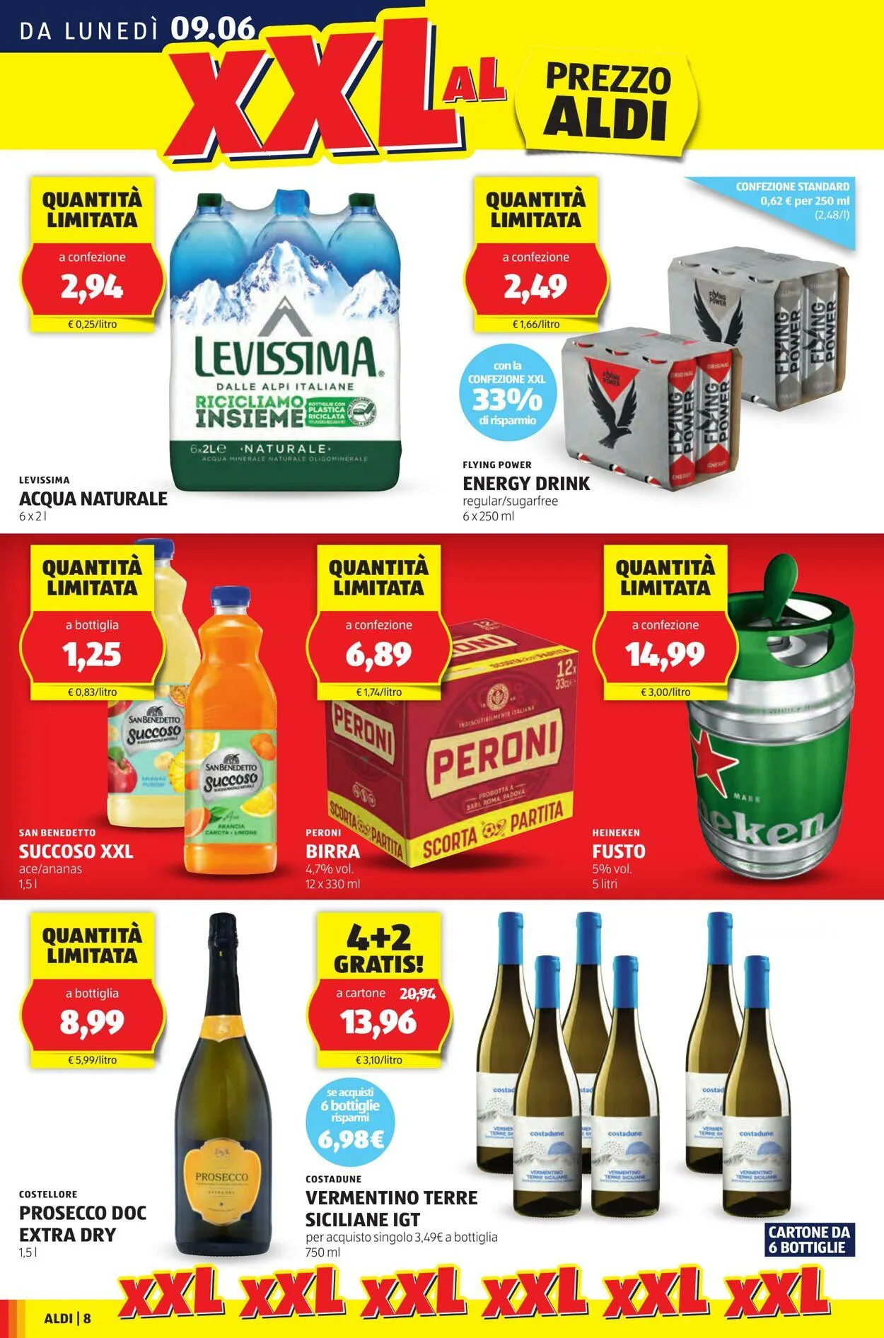 Aldi Volantino attuale da 9 giugno a 15 giugno di 2025 - Pagina del volantino 8