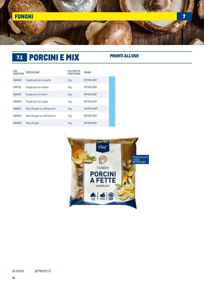 Catalogo Surgelati 2024 da 21 maggio a 31 maggio di 2025 - Pagina del volantino 66