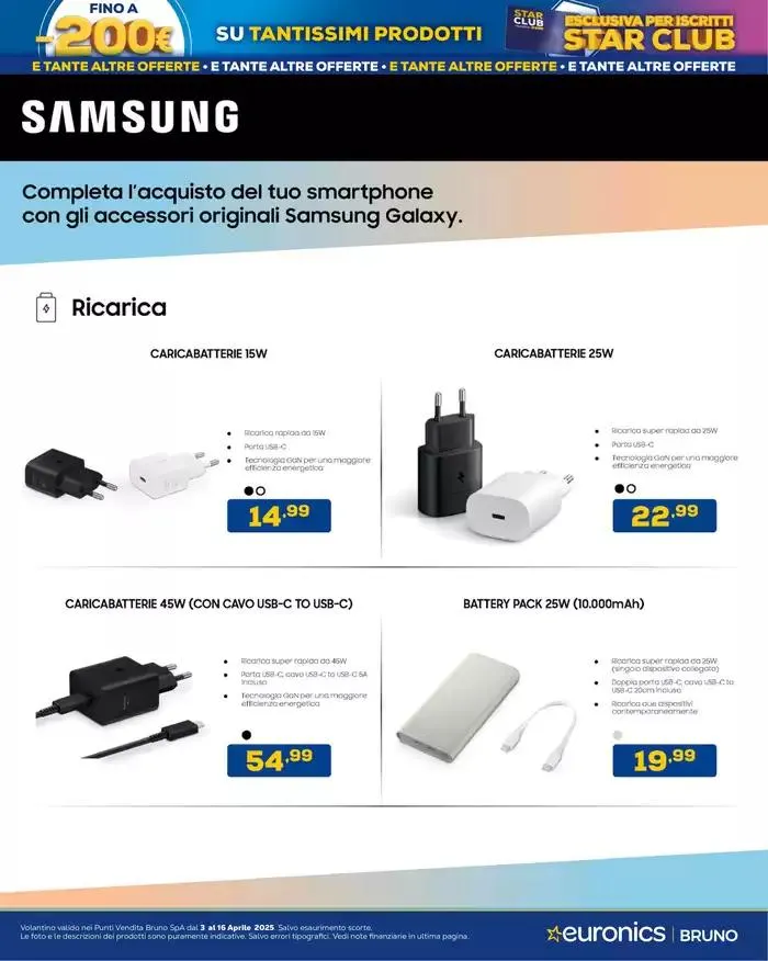 Star Bonus continua -200 euro da 3 aprile a 16 aprile di 2025 - Pagina del volantino 9