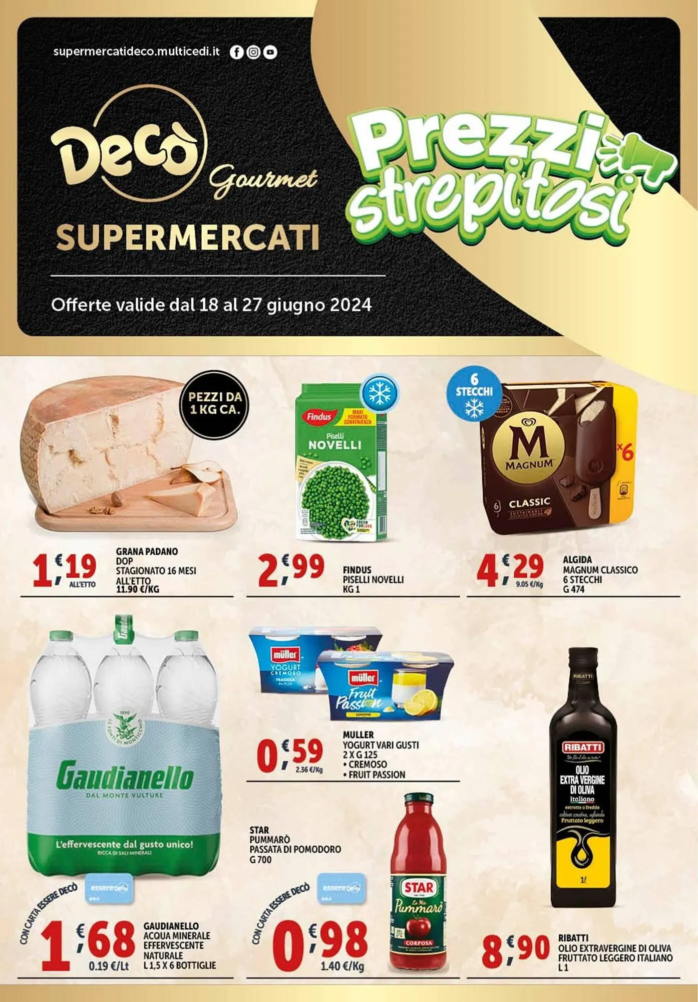 Volantino Deco Market da 18 giugno a 27 giugno di 2024 - Pagina del volantino 1