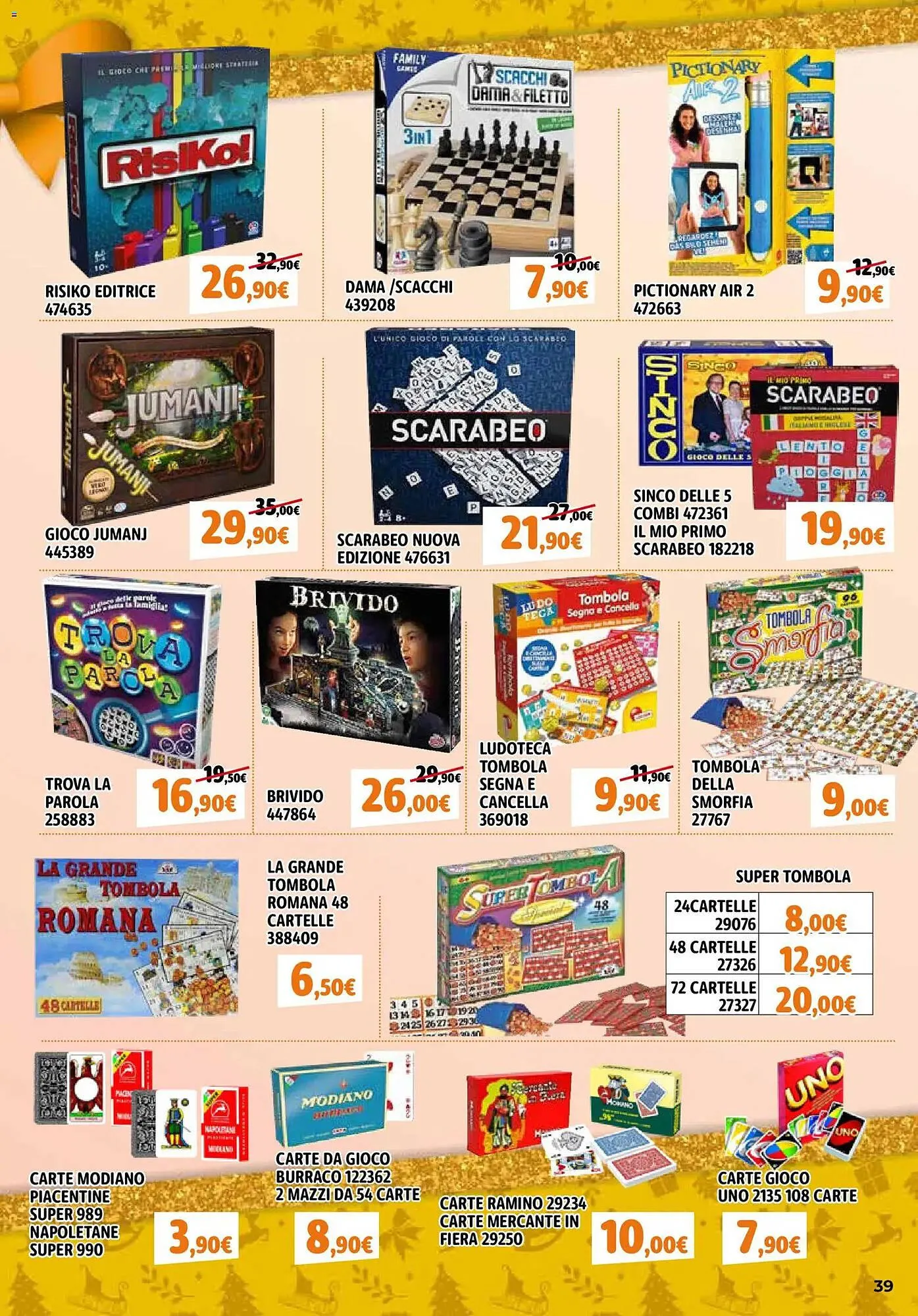 Volantino Orizzonte da 27 novembre a 24 dicembre di 2025 - Pagina del volantino 39