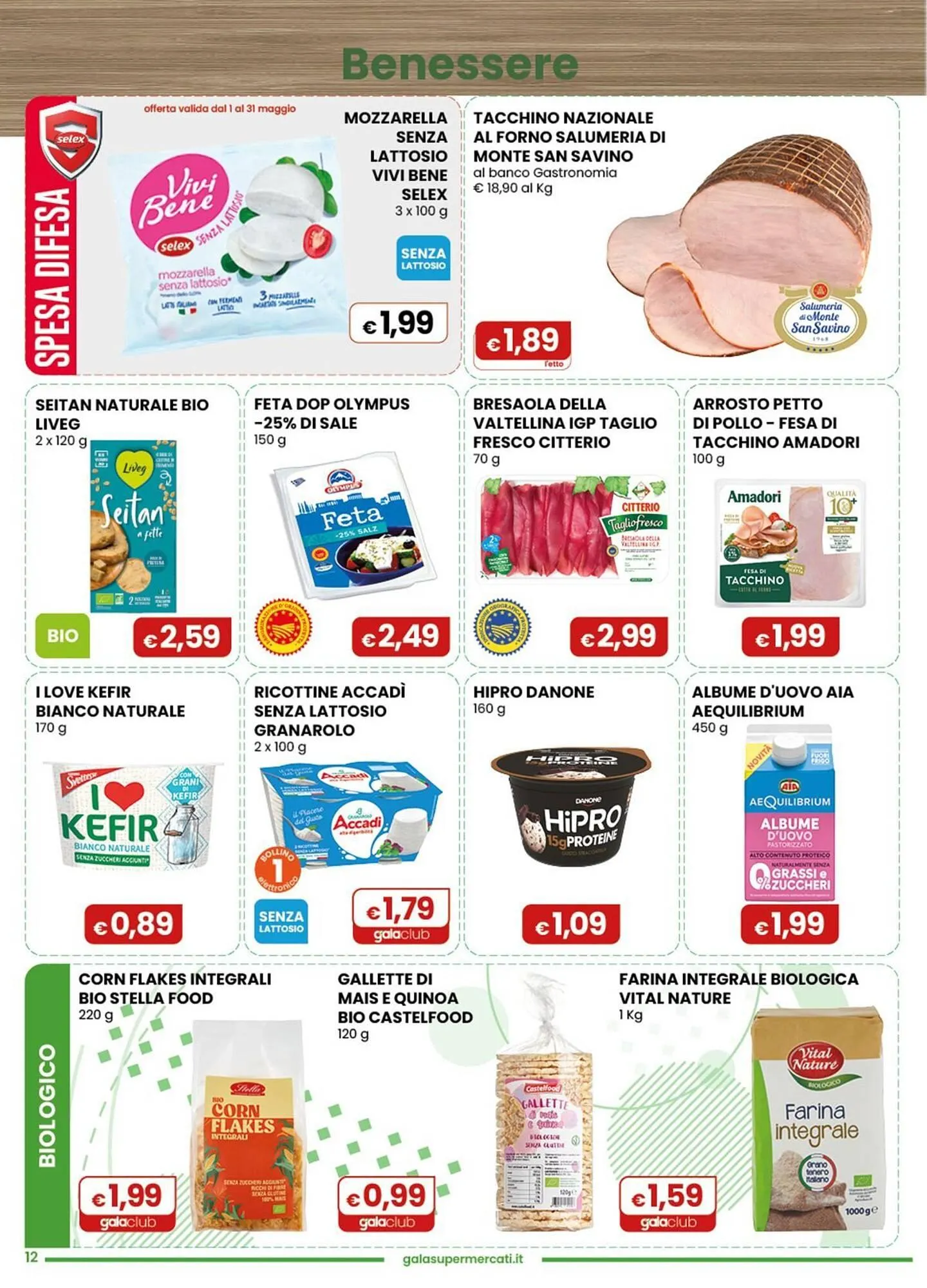 Volantino Gala Supermercati da 6 maggio a 19 maggio di 2026 - Pagina del volantino 12