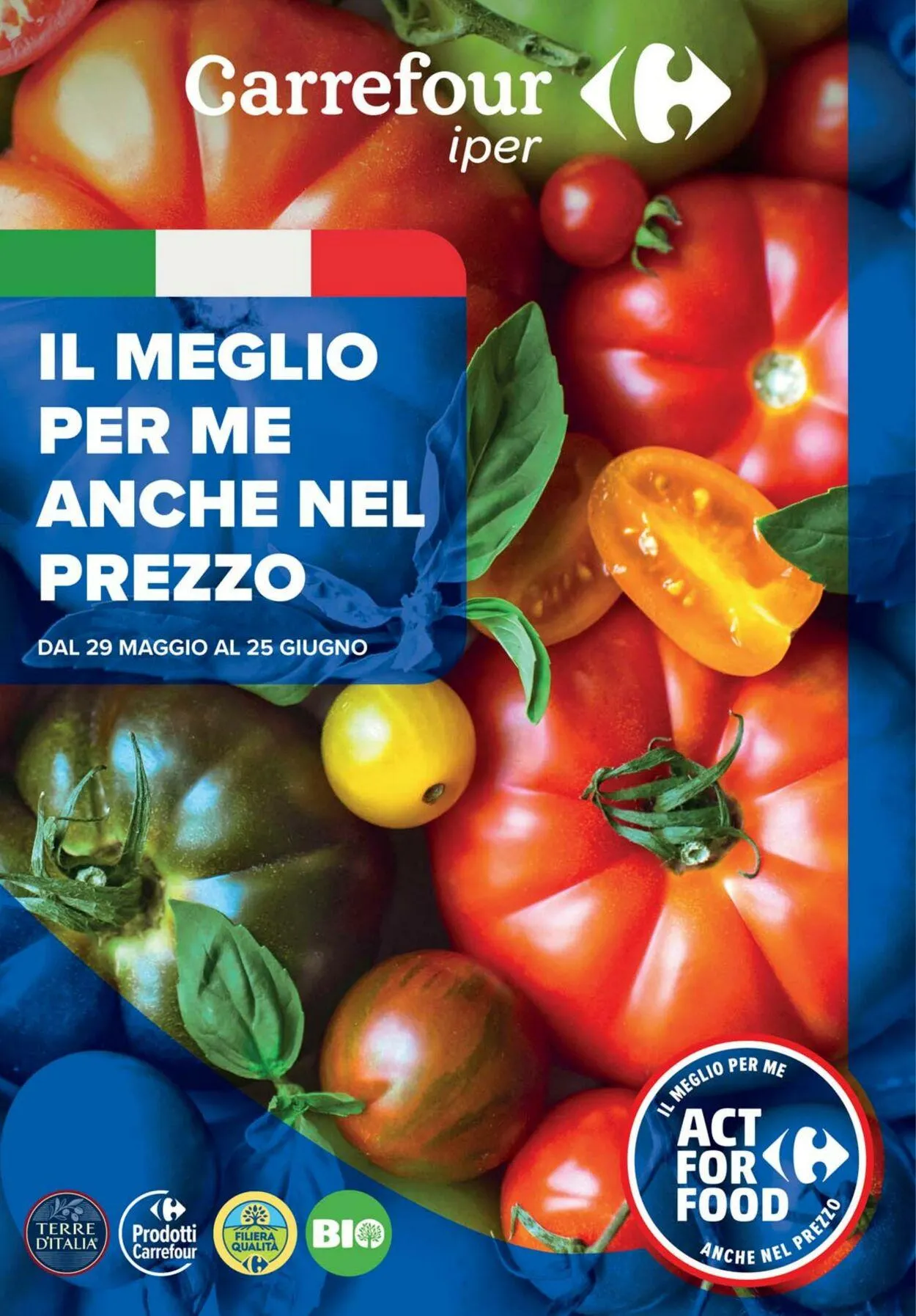 Carrefour Volantino attuale da 29 maggio a 25 giugno di 2025 - Pagina del volantino 1