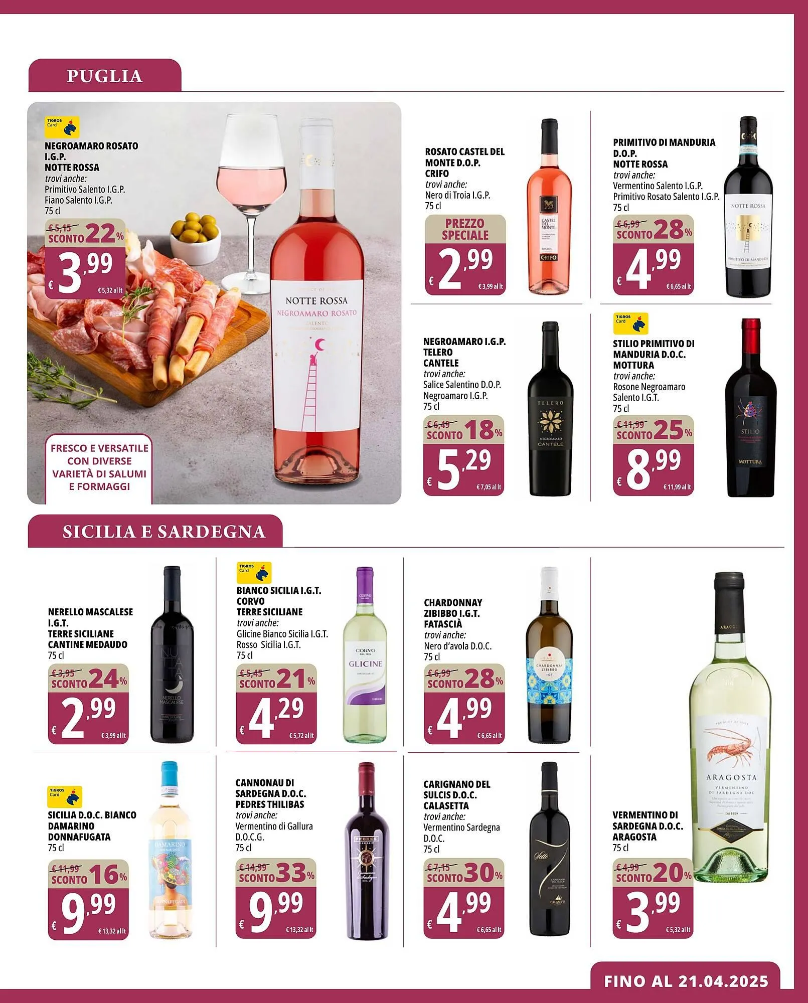 Volantino Tigros da 26 marzo a 21 aprile di 2025 - Pagina del volantino 6