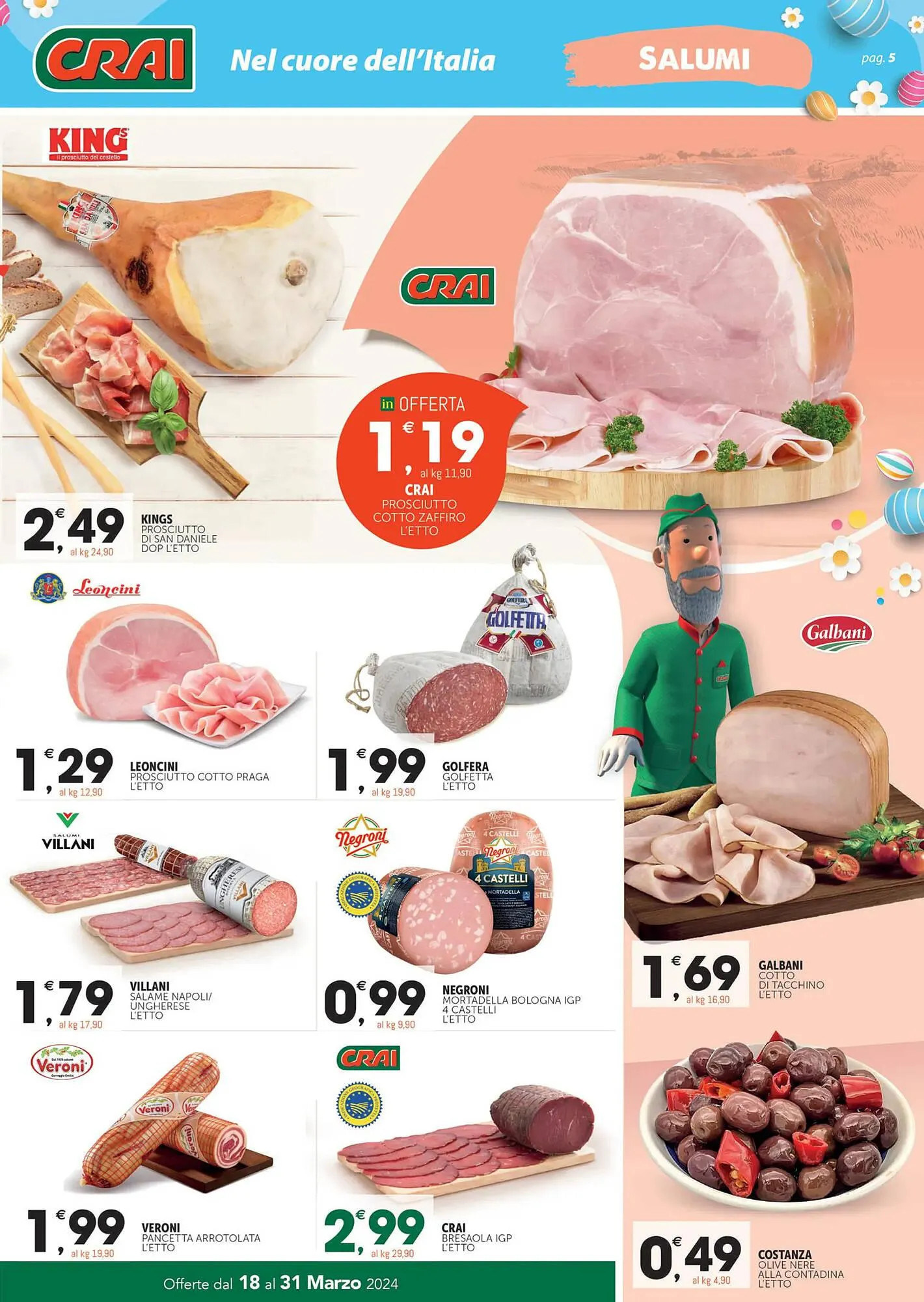 Volantino Crai da 18 marzo a 31 marzo di 2024 - Pagina del volantino 5