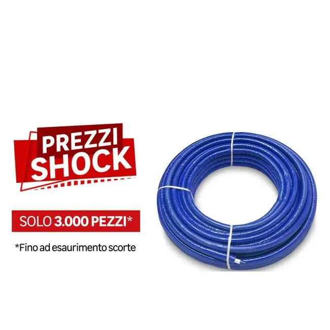 Tubo multistrato in rotolo rivestito Polietilene Ø 16 mm x L 50 m, impianto idraulico centrale