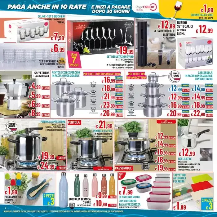 Paga anche in 10 rate da 9 gennaio a 31 gennaio di 2025 - Pagina del volantino 6