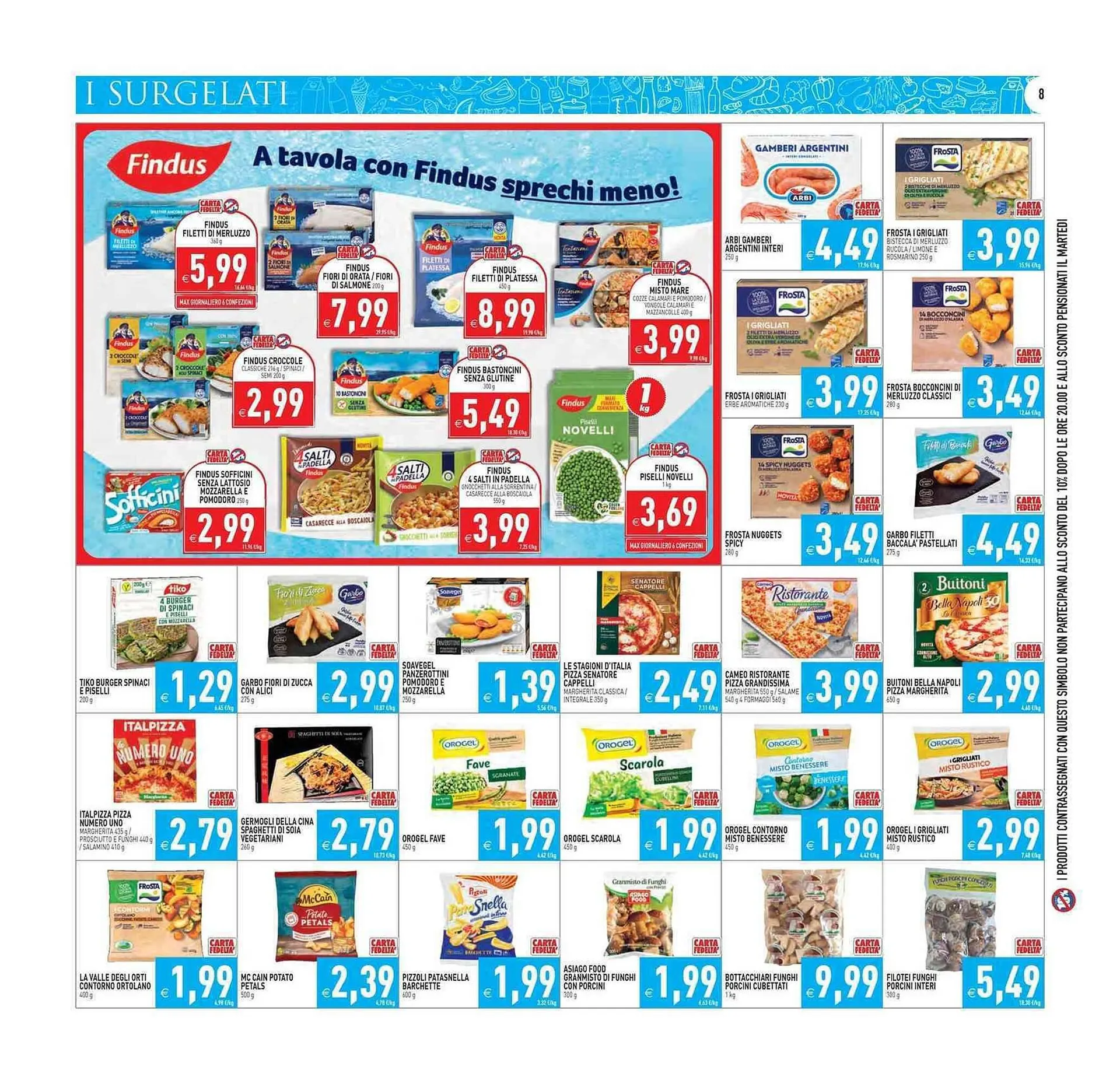 Volantino Supermercati Agorà da 16 luglio a 24 luglio di 2025 - Pagina del volantino 8