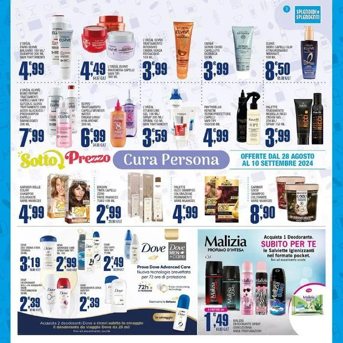 Sottoprezzo da 28 agosto a 10 settembre di 2024 - Pagina del volantino 3