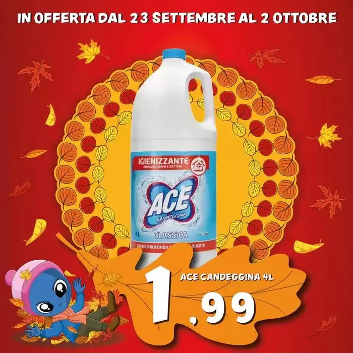 Offerta valida dal 23 settembre al 2 ottobre. da 25 settembre a 2 ottobre di 2024 - Pagina del volantino 1