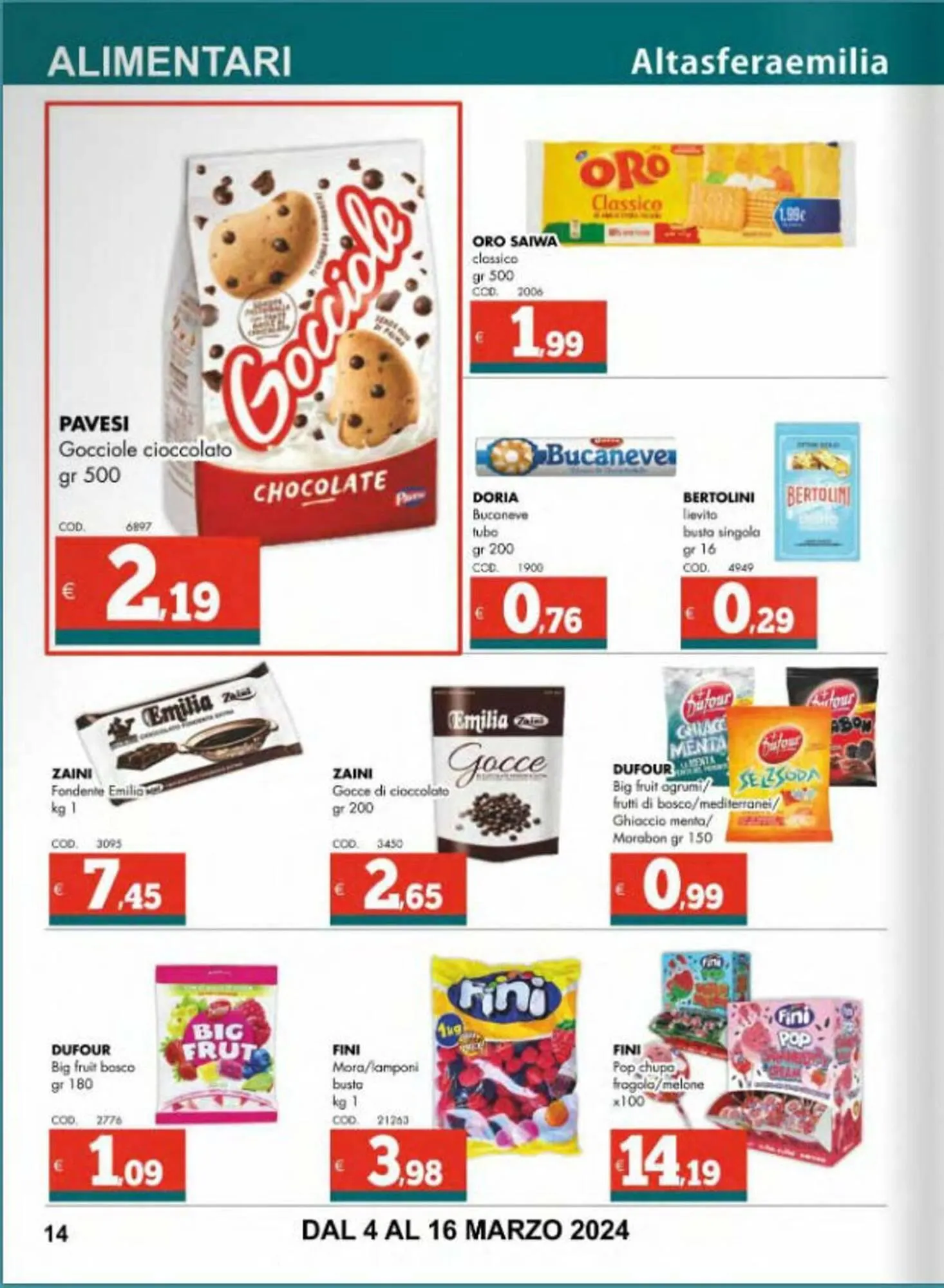 Volantino Altasfera da 4 marzo a 16 marzo di 2024 - Pagina del volantino 14