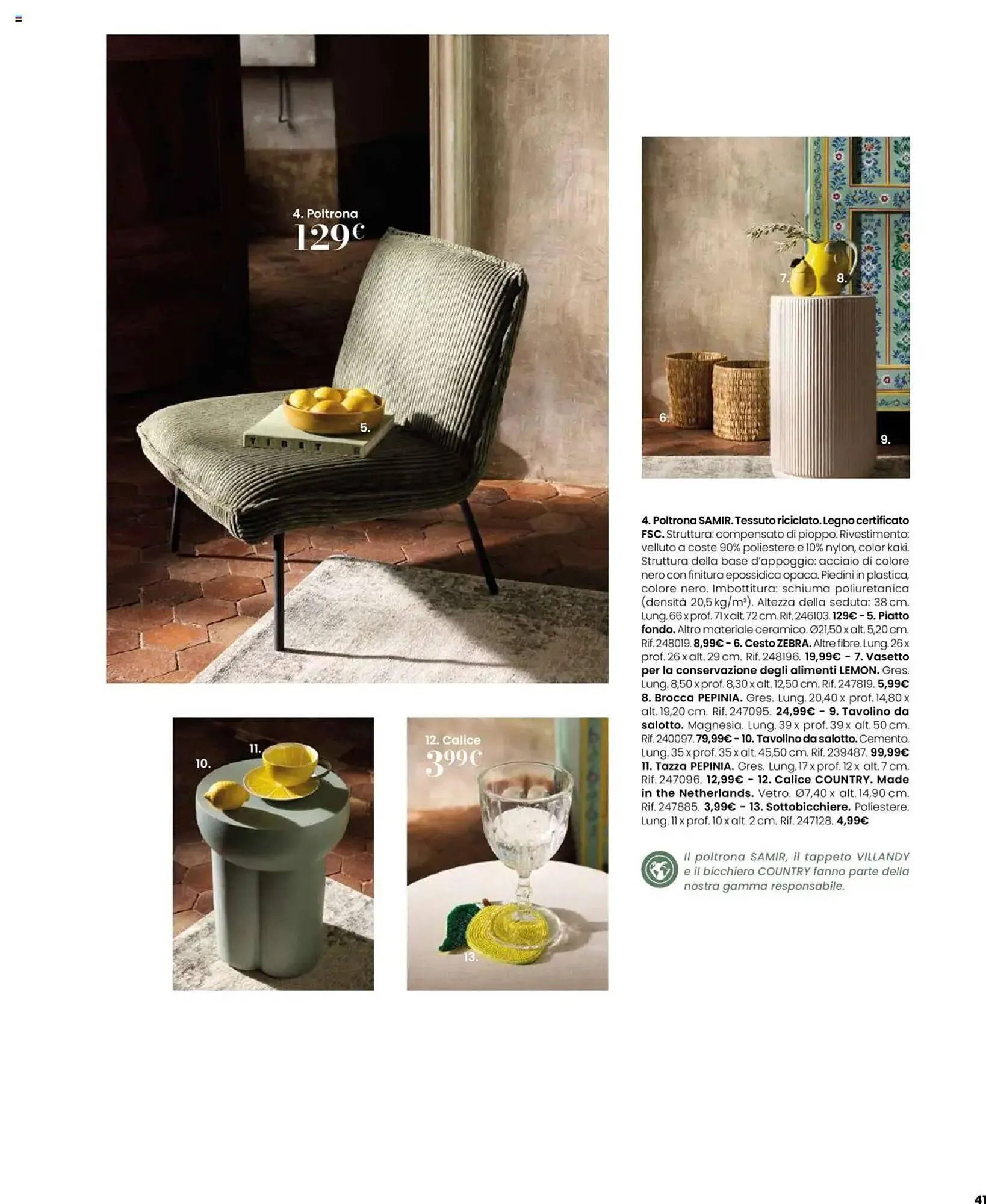 Volantino Maisons du Monde da 17 marzo a 30 settembre di 2025 - Pagina del volantino 43