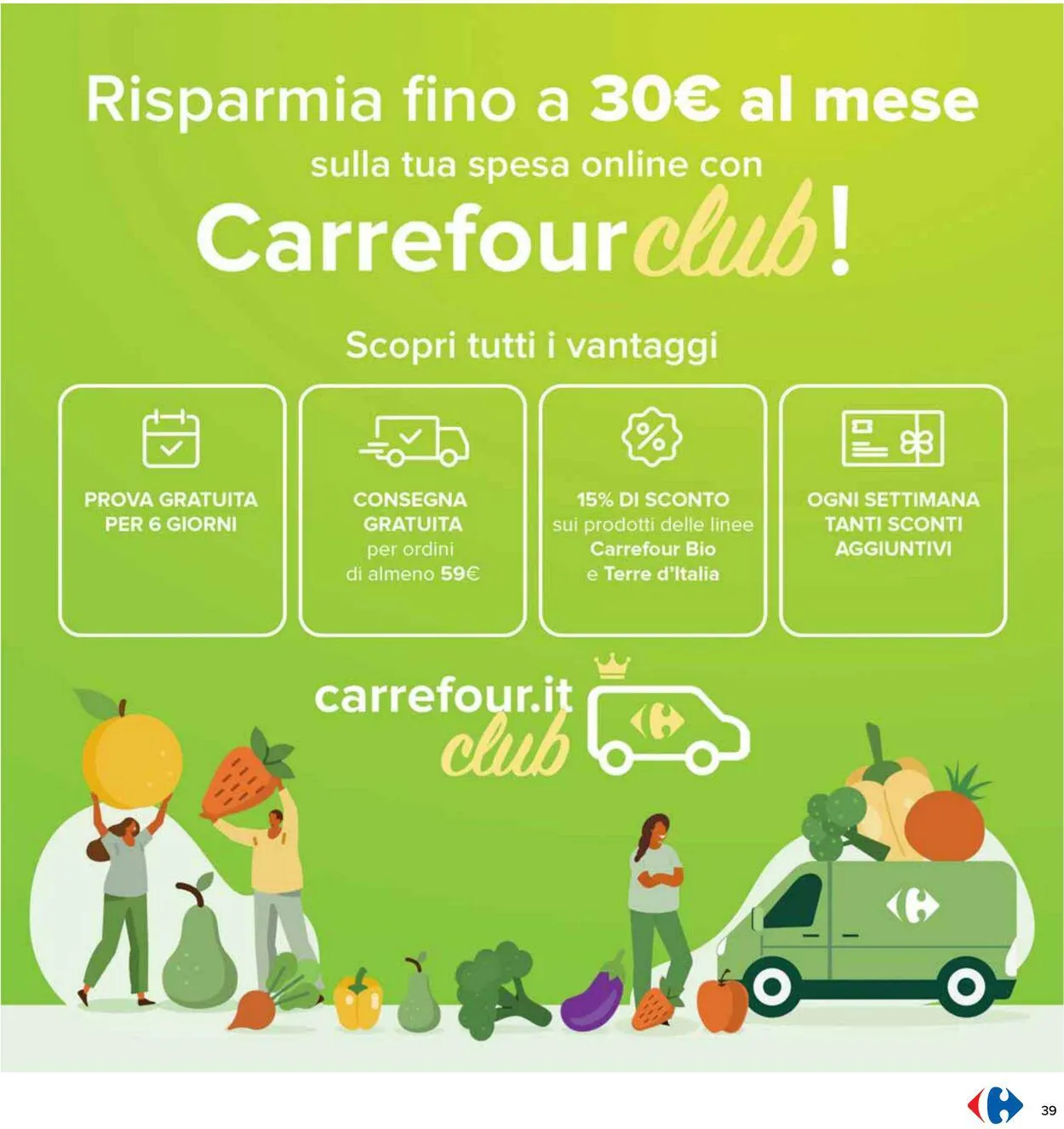 Carrefour Volantino attuale da 25 settembre a 8 ottobre di 2023 - Pagina del volantino 39