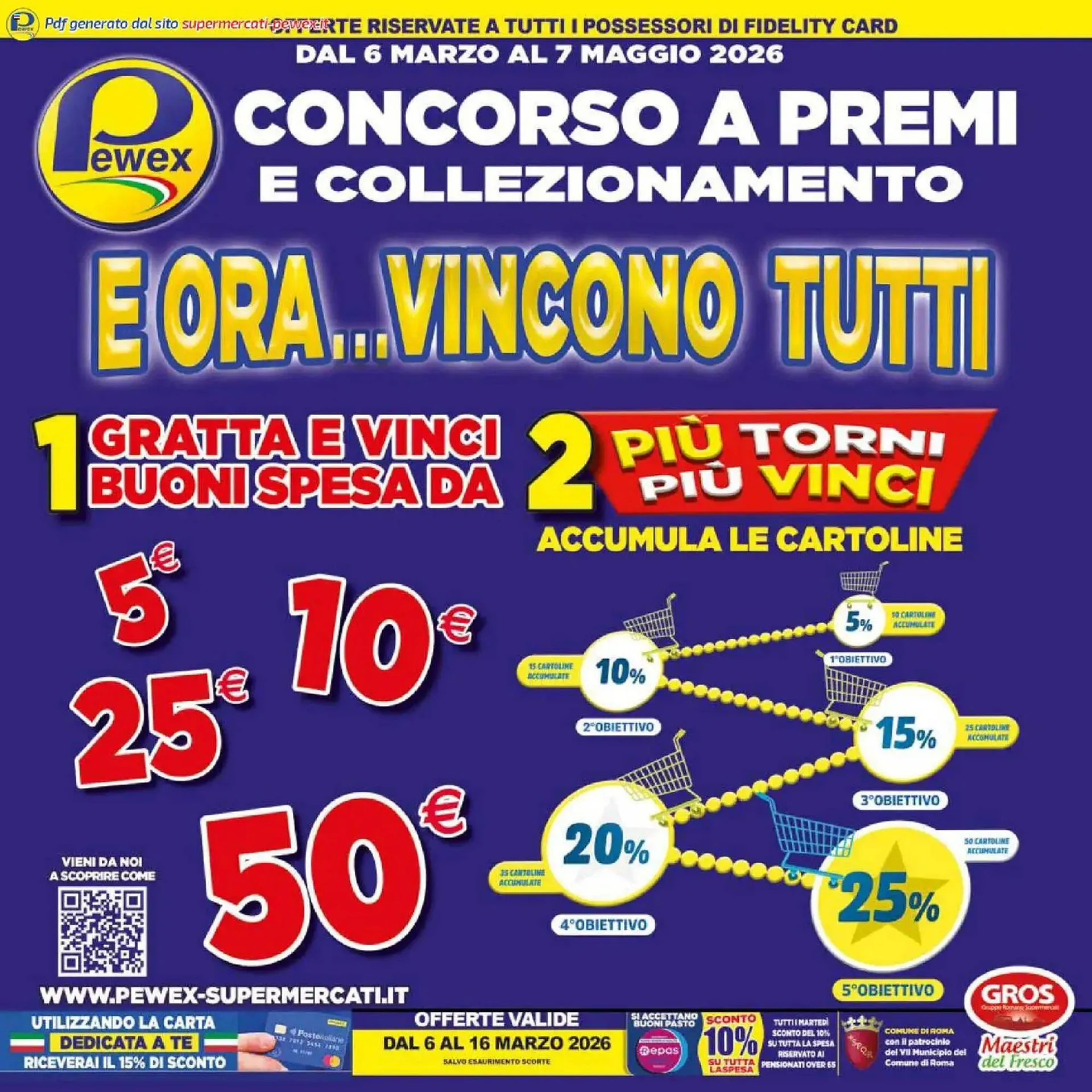 Volantino Pewex da 6 marzo a 7 maggio di 2026 - Pagina del volantino 1