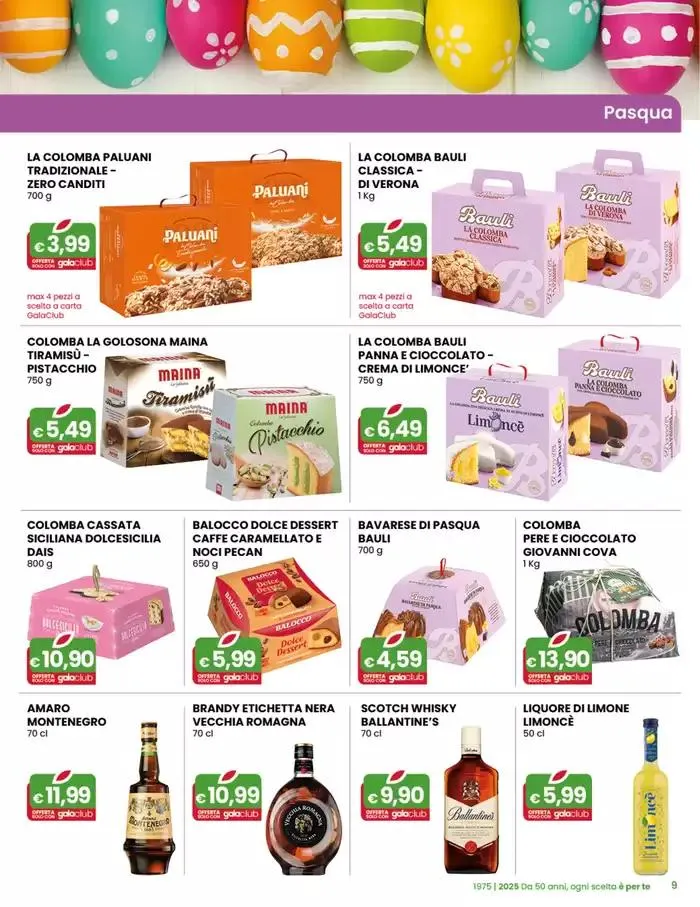 Buona Pasqua da 9 aprile a 21 aprile di 2025 - Pagina del volantino 9