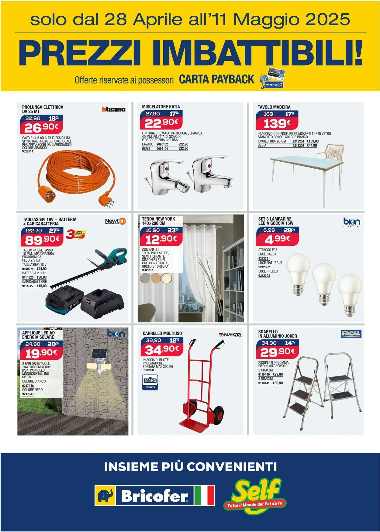 Bricofer - Modica Volantino attuale da 28 maggio a 11 giugno di 2025 - Pagina del volantino 4