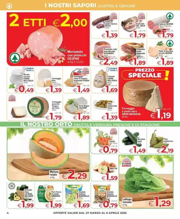 Sconti fino al 40% da 27 marzo a 9 aprile di 2025 - Pagina del volantino 4