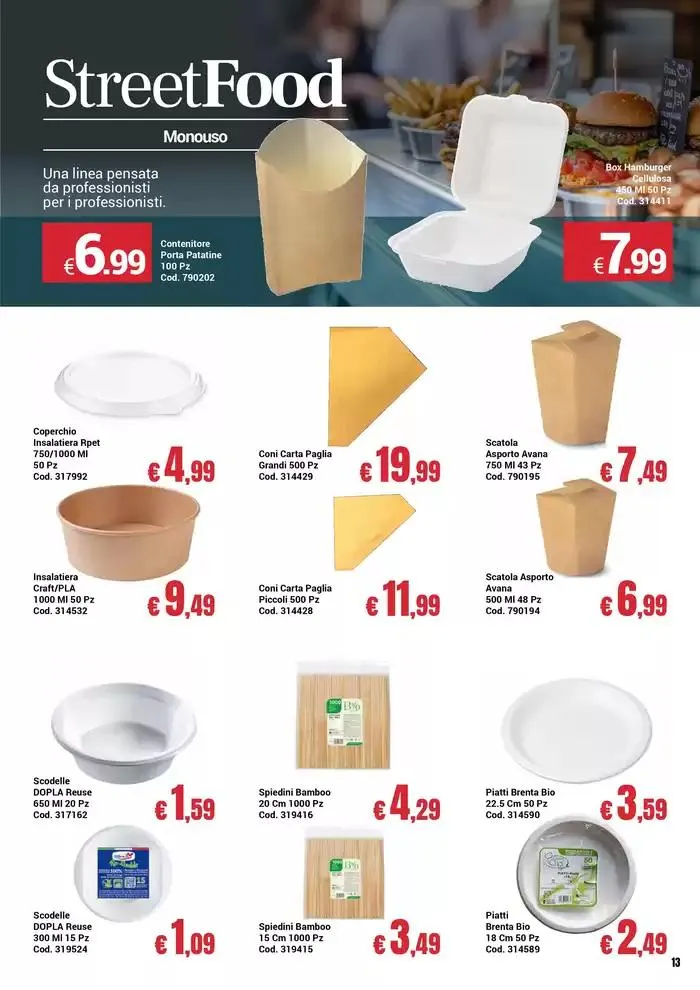 Street food da 28 aprile a 18 maggio di 2025 - Pagina del volantino 13