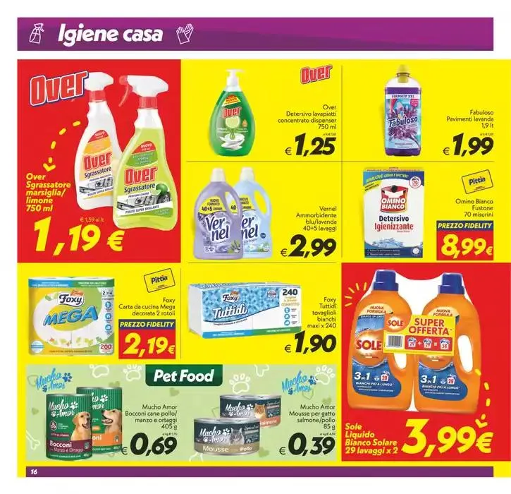 Convenienza pittìa! da 7 febbraio a 17 febbraio di 2025 - Pagina del volantino 16