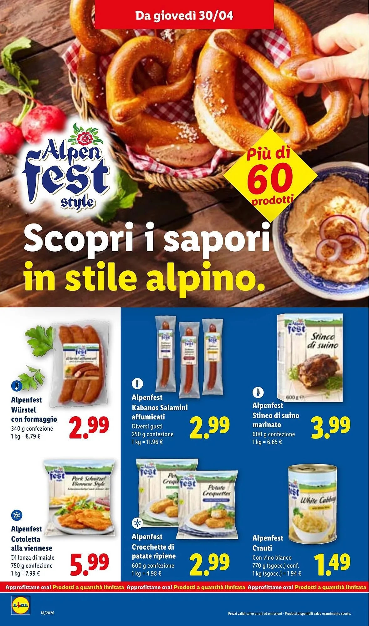 Volantino Lidl da 30 aprile a 6 maggio di 2026 - Pagina del volantino 18