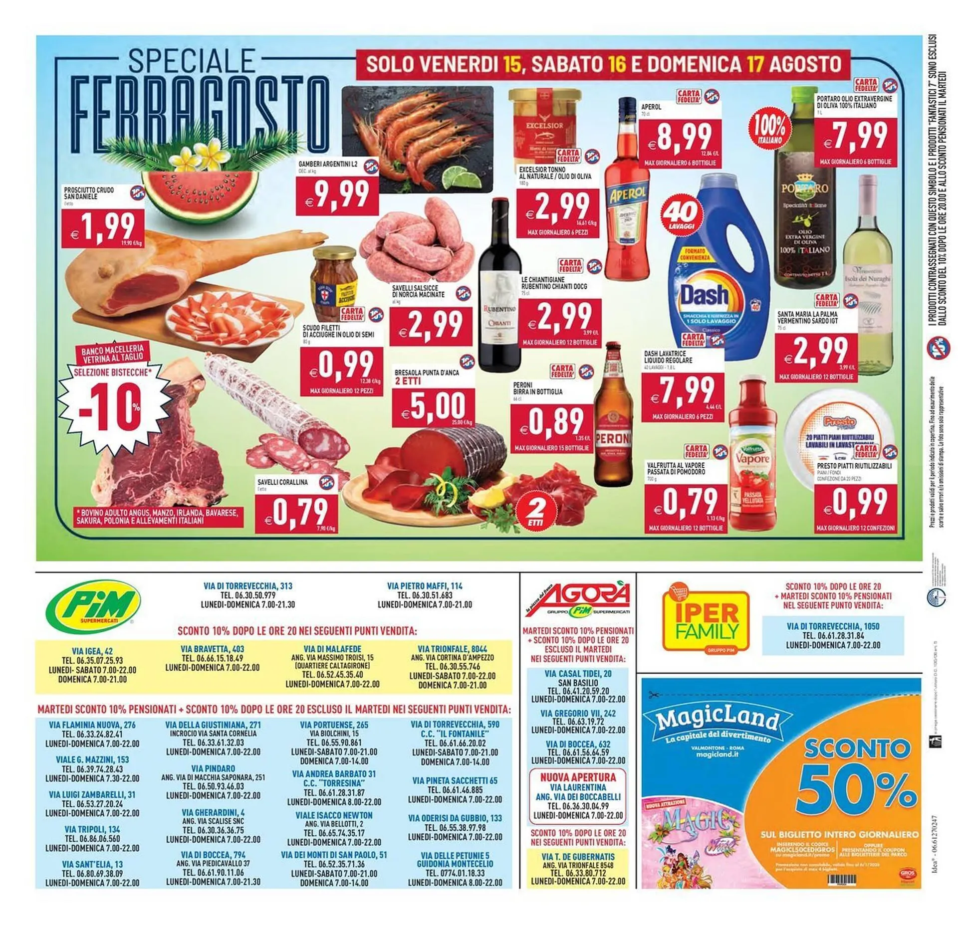 Volantino Supermercati Agorà da 6 agosto a 17 agosto di 2025 - Pagina del volantino 24