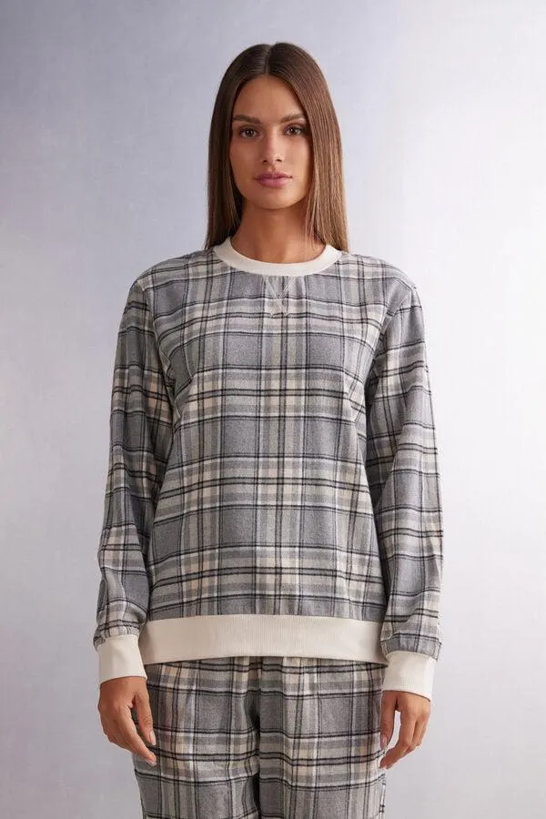 Maglia Manica Lunga in Tela Garzata Winter Classic