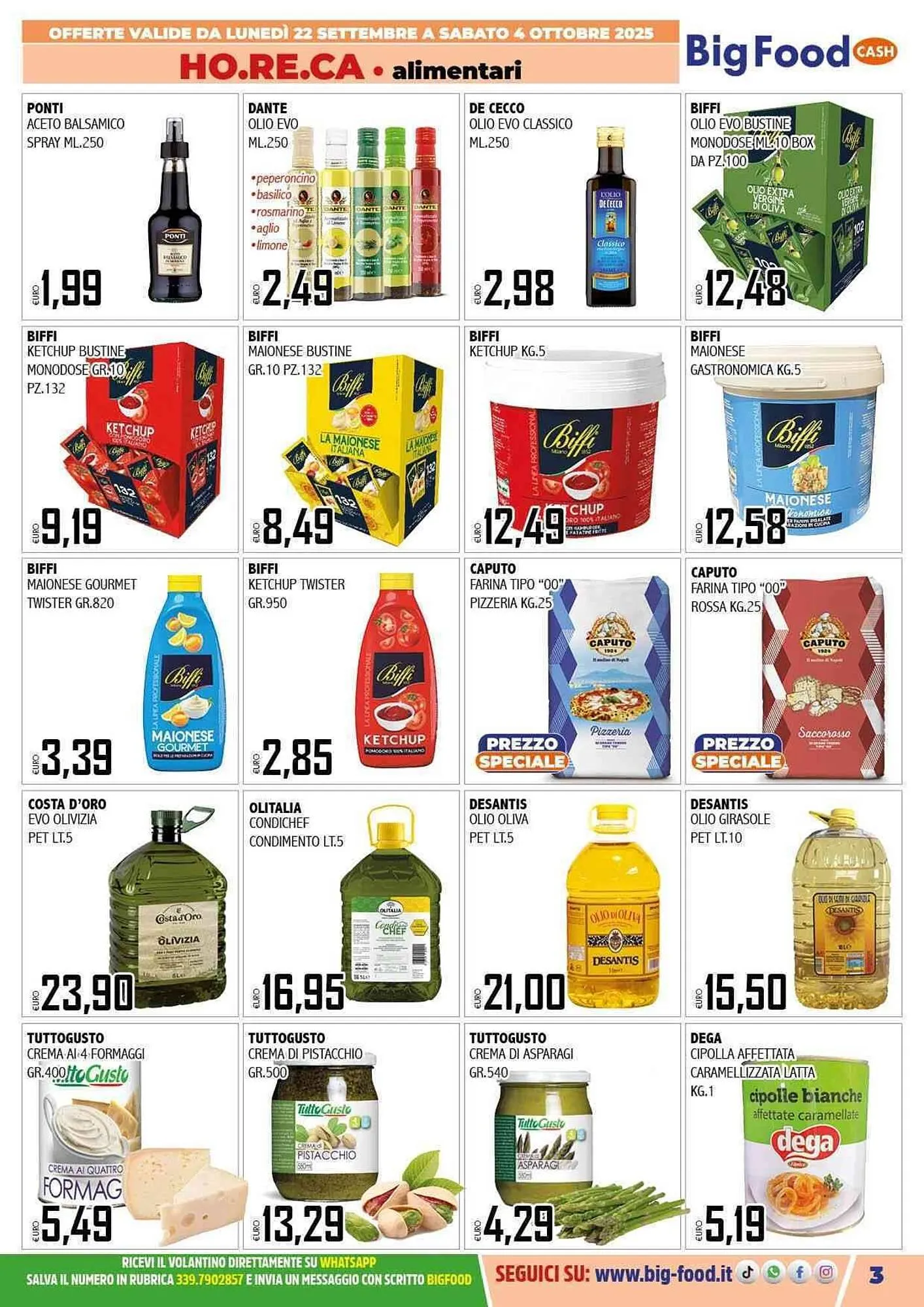 Volantino Big Food da 22 settembre a 4 ottobre di 2025 - Pagina del volantino 3
