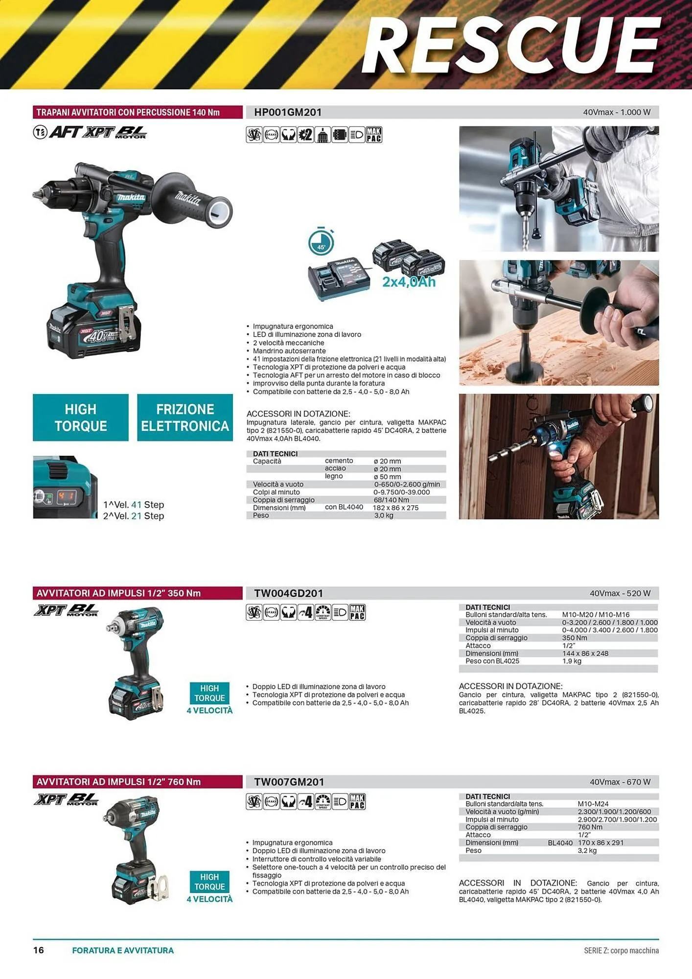 Volantino Makita da 17 gennaio a 31 dicembre di 2025 - Pagina del volantino 16