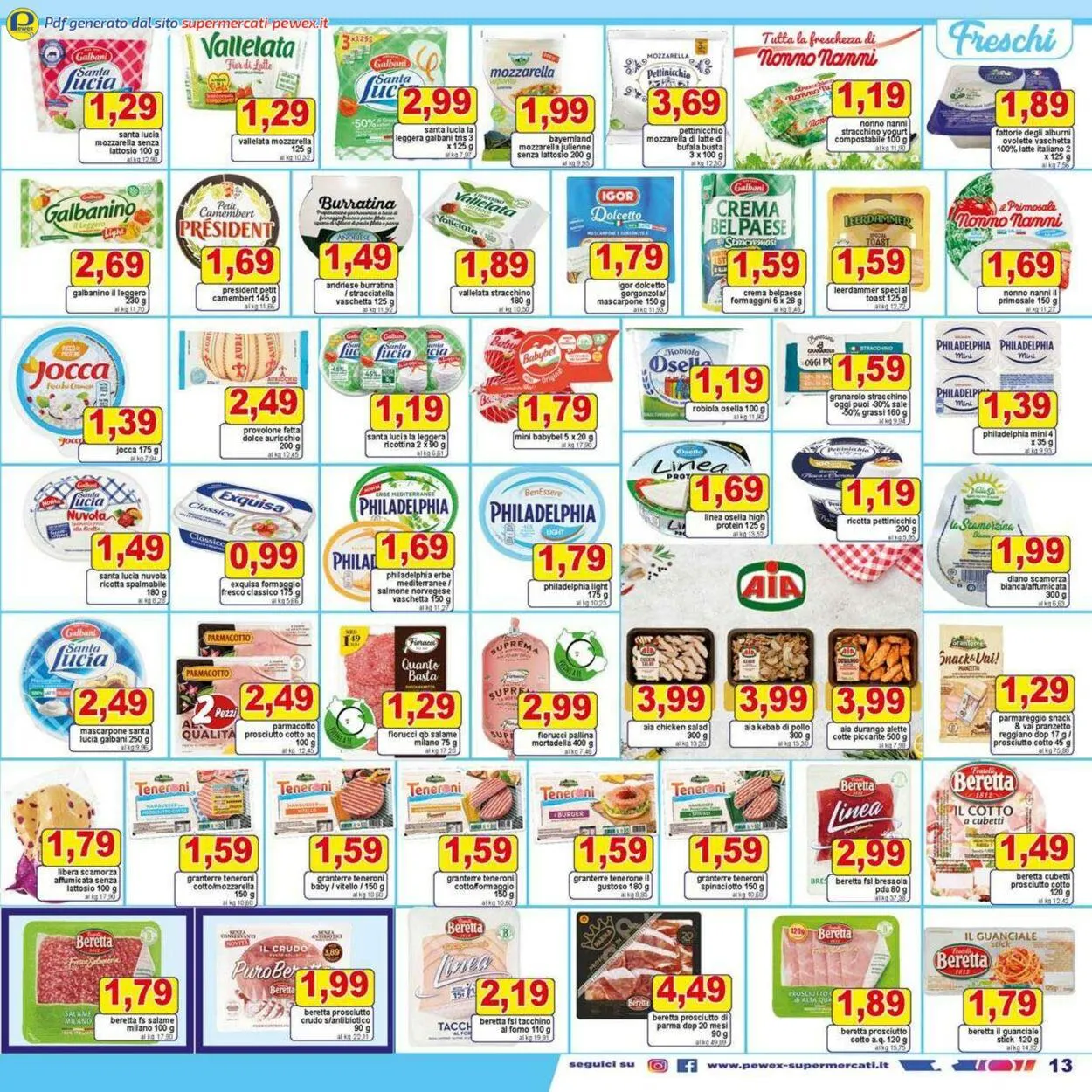 Pewex Volantino attuale da 23 gennaio a 6 febbraio di 2025 - Pagina del volantino 13