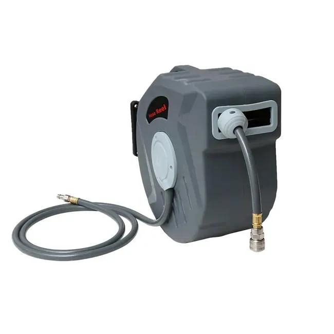 Avvolgitubo 20m Attacco 1/4" Avvolgitubo a parete Supporto avvolgitubo automatico Avvolgitubo