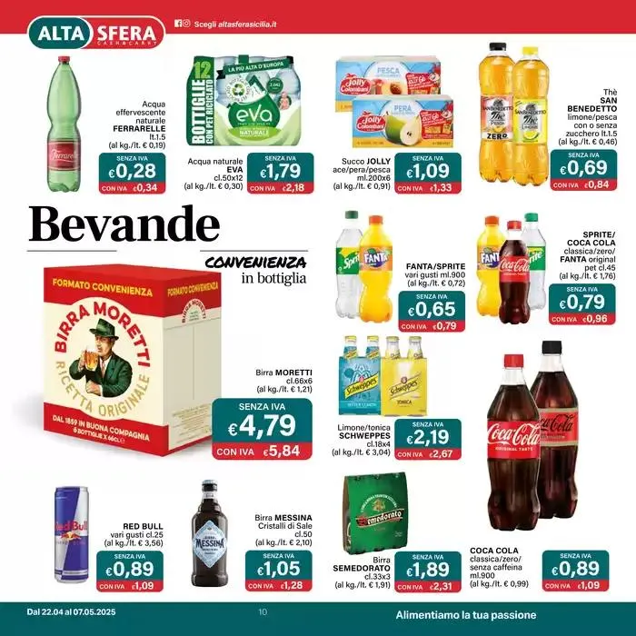 Ristorazione Promo da 22 aprile a 7 maggio di 2025 - Pagina del volantino 10